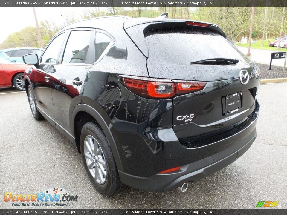 2023 Mazda CX-5 S Preferred AWD Jet Black Mica / Black Photo #5