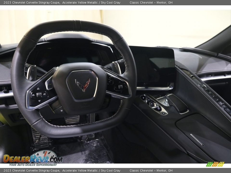 2023 Chevrolet Corvette Stingray Coupe Steering Wheel Photo #6