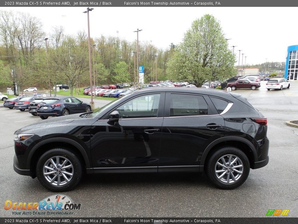 2023 Mazda CX-5 S Preferred AWD Jet Black Mica / Black Photo #6