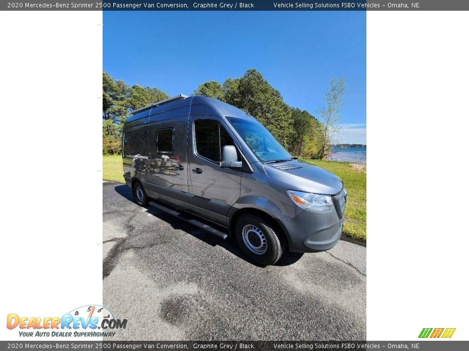 2020 Mercedes-Benz Sprinter 2500 Passenger Van Conversion Graphite Grey / Black Photo #1