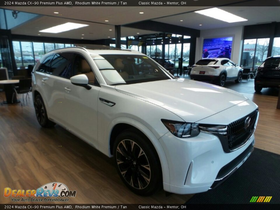 Front 3/4 View of 2024 Mazda CX-90 Premium Plus AWD Photo #1
