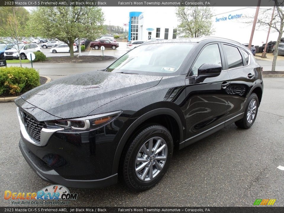 2023 Mazda CX-5 S Preferred AWD Jet Black Mica / Black Photo #7