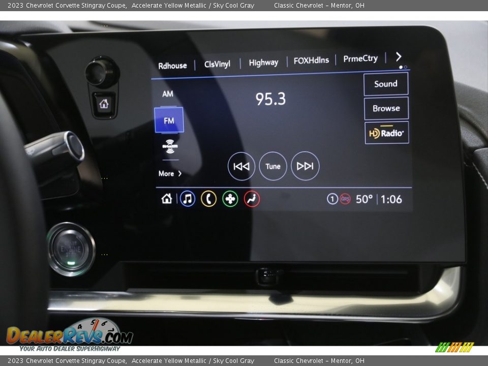 Controls of 2023 Chevrolet Corvette Stingray Coupe Photo #10