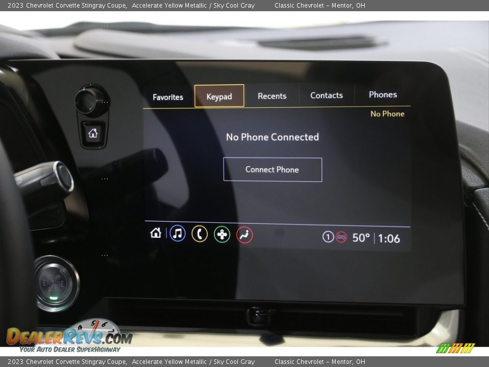 Controls of 2023 Chevrolet Corvette Stingray Coupe Photo #11
