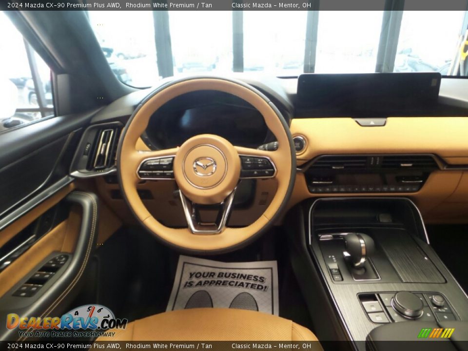 2024 Mazda CX-90 Premium Plus AWD Steering Wheel Photo #4