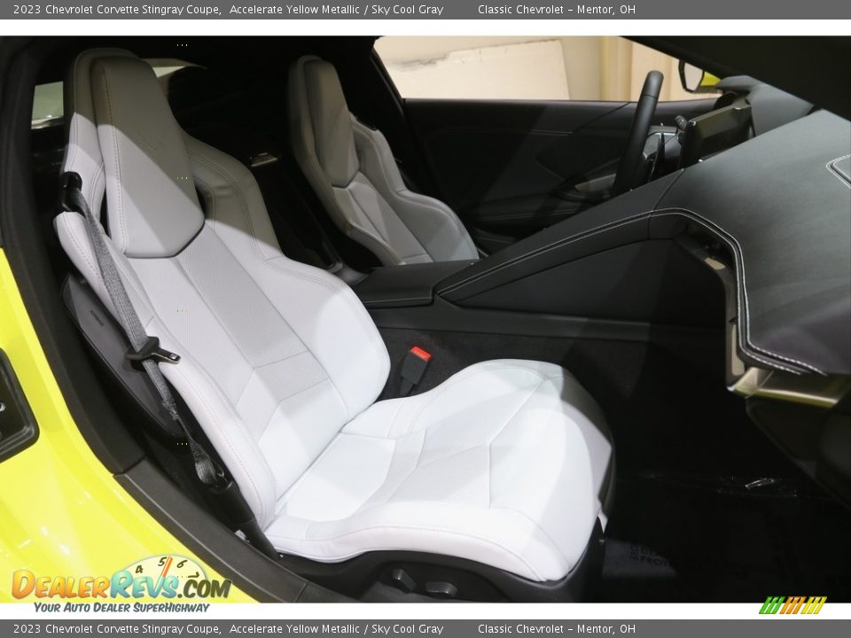 Front Seat of 2023 Chevrolet Corvette Stingray Coupe Photo #21