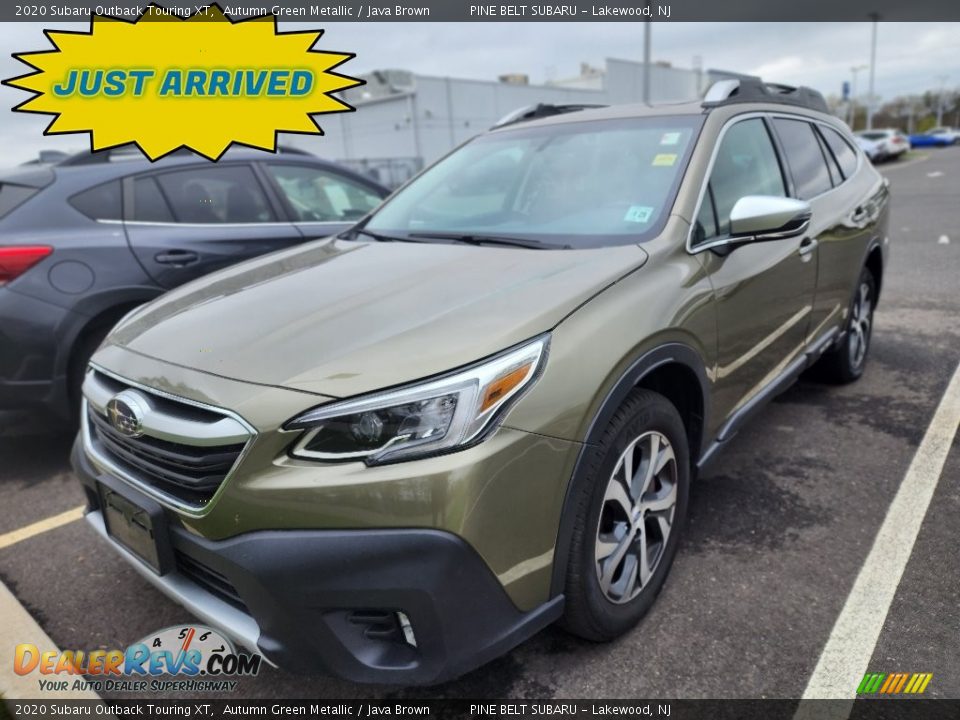 2020 Subaru Outback Touring XT Autumn Green Metallic / Java Brown Photo #1