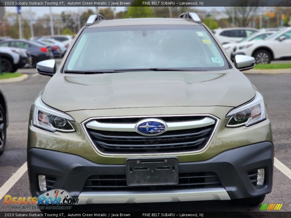 2020 Subaru Outback Touring XT Autumn Green Metallic / Java Brown Photo #2