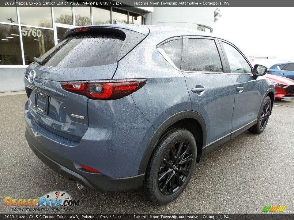 2023 Mazda CX-5 S Carbon Edition AWD Polymetal Gray / Black Photo #2