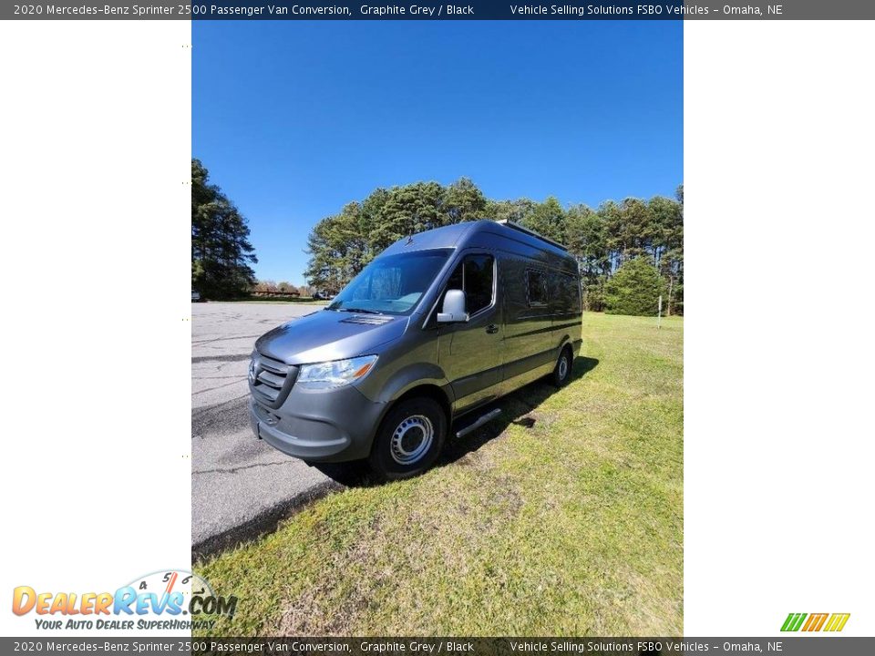 2020 Mercedes-Benz Sprinter 2500 Passenger Van Conversion Graphite Grey / Black Photo #17