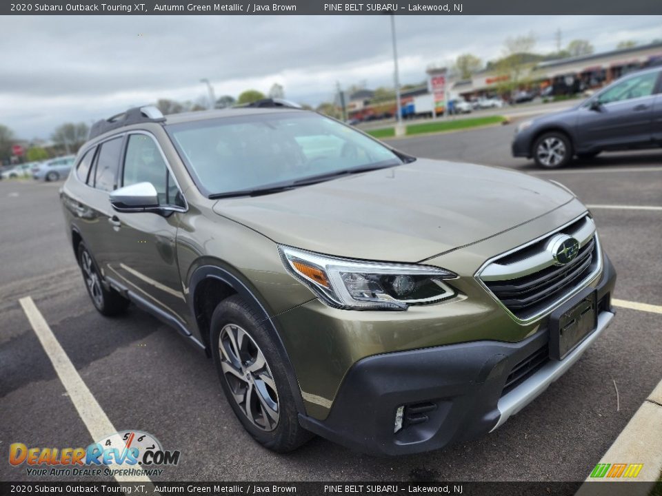 2020 Subaru Outback Touring XT Autumn Green Metallic / Java Brown Photo #3