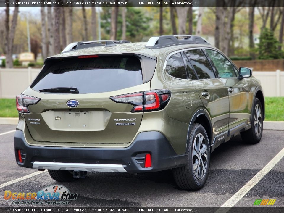 2020 Subaru Outback Touring XT Autumn Green Metallic / Java Brown Photo #4