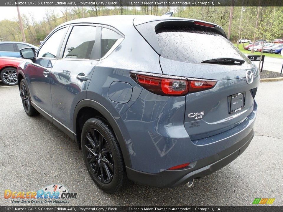 2023 Mazda CX-5 S Carbon Edition AWD Polymetal Gray / Black Photo #5