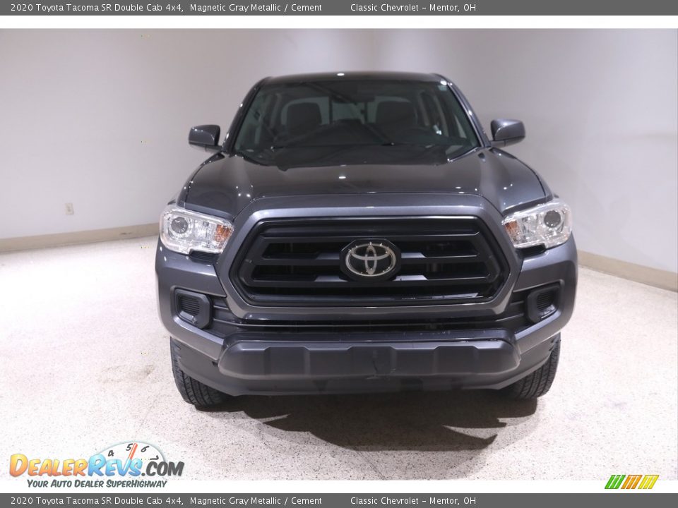 2020 Toyota Tacoma SR Double Cab 4x4 Magnetic Gray Metallic / Cement Photo #2