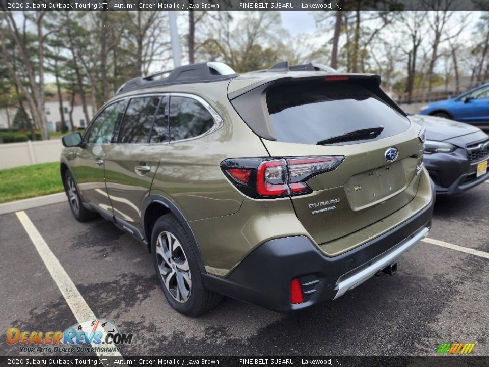 2020 Subaru Outback Touring XT Autumn Green Metallic / Java Brown Photo #7