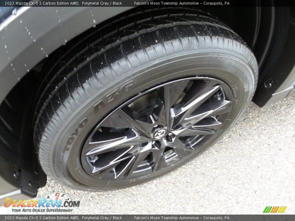 2023 Mazda CX-5 S Carbon Edition AWD Polymetal Gray / Black Photo #10