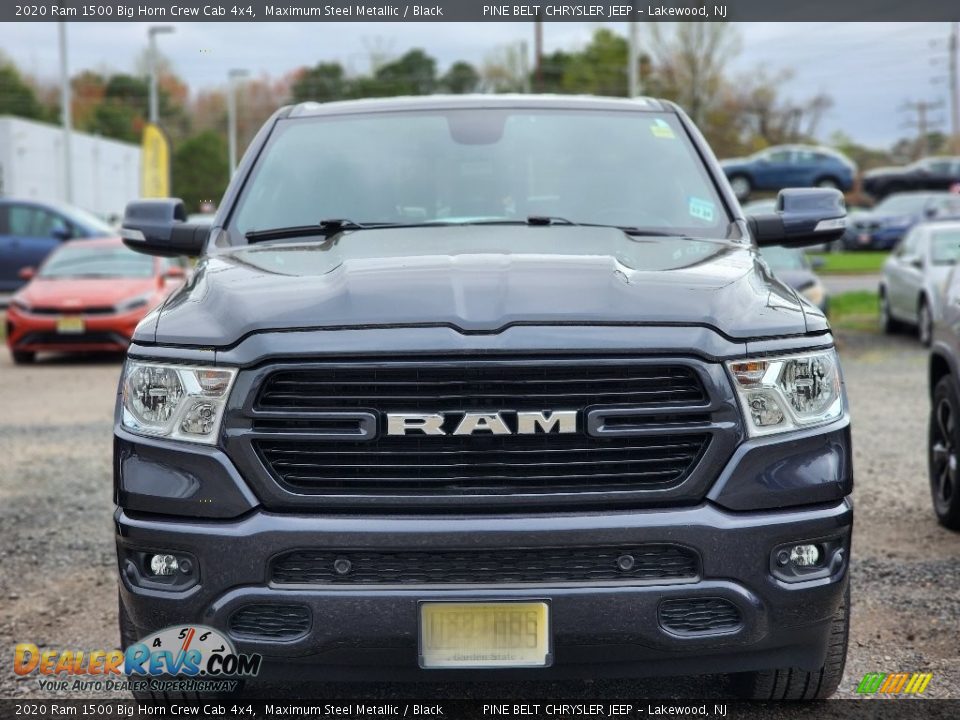 2020 Ram 1500 Big Horn Crew Cab 4x4 Maximum Steel Metallic / Black Photo #2
