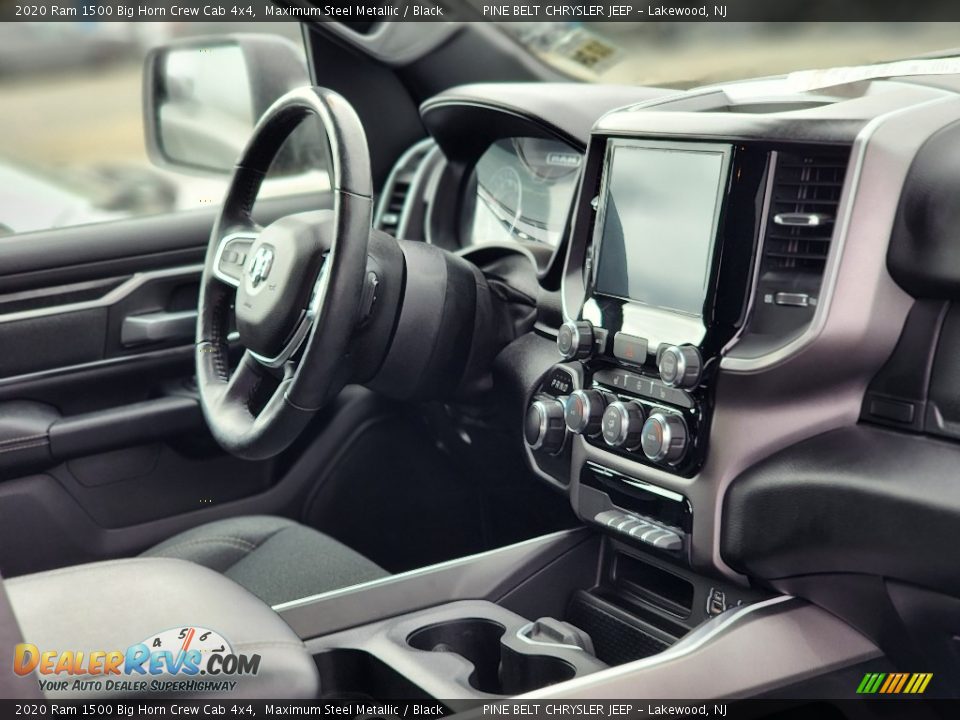 2020 Ram 1500 Big Horn Crew Cab 4x4 Maximum Steel Metallic / Black Photo #4