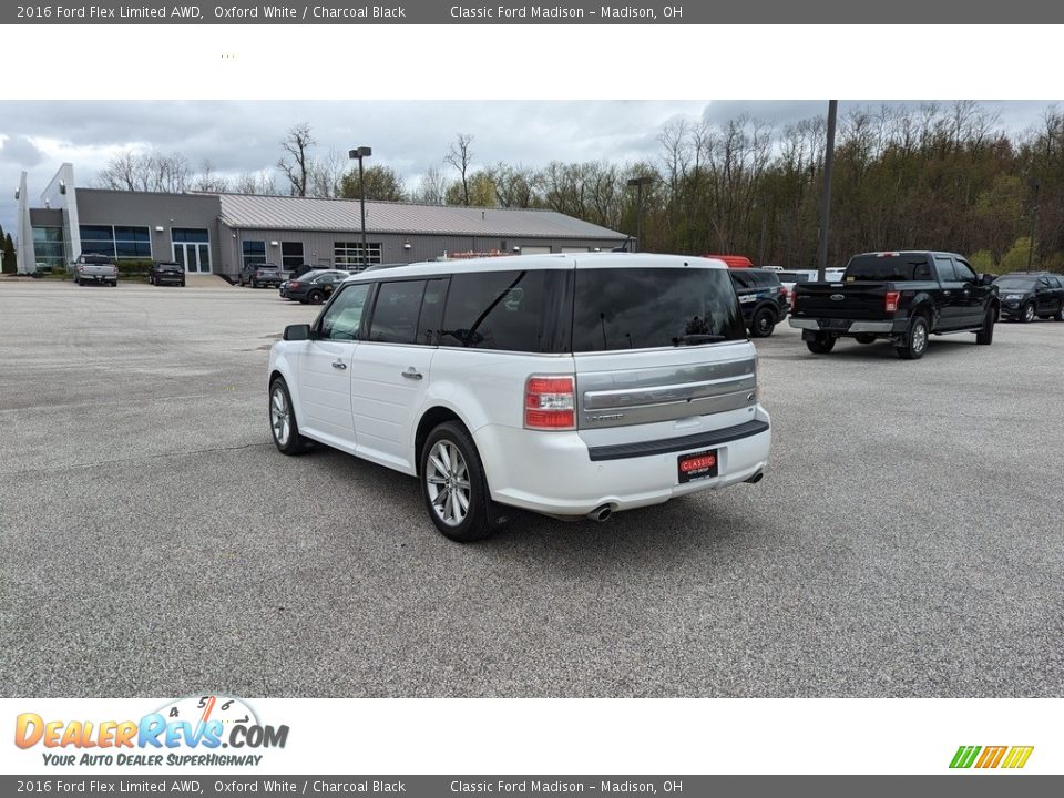 2016 Ford Flex Limited AWD Oxford White / Charcoal Black Photo #3