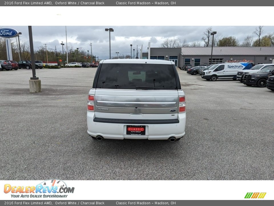 2016 Ford Flex Limited AWD Oxford White / Charcoal Black Photo #4