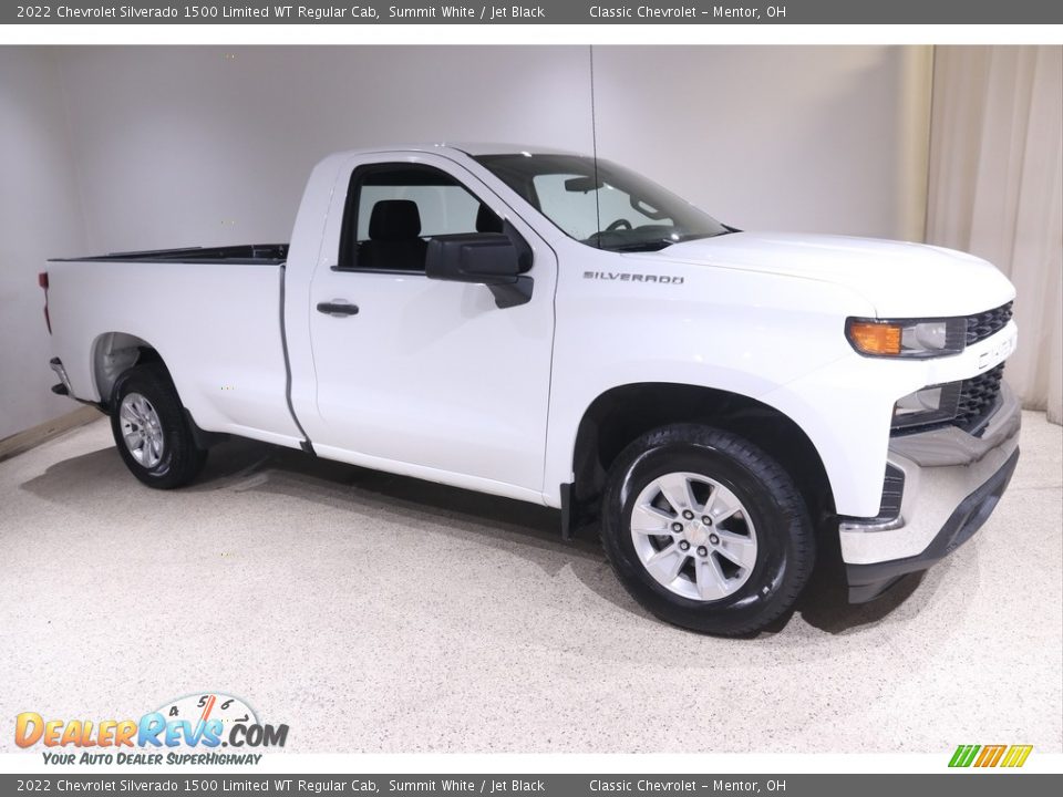 Summit White 2022 Chevrolet Silverado 1500 Limited WT Regular Cab Photo #1