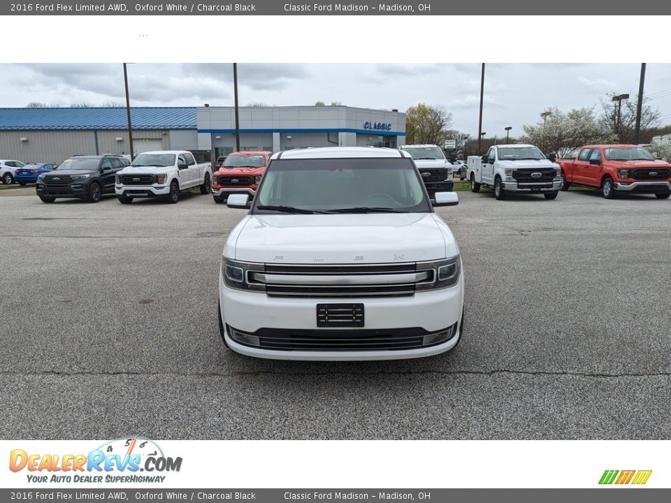 2016 Ford Flex Limited AWD Oxford White / Charcoal Black Photo #8