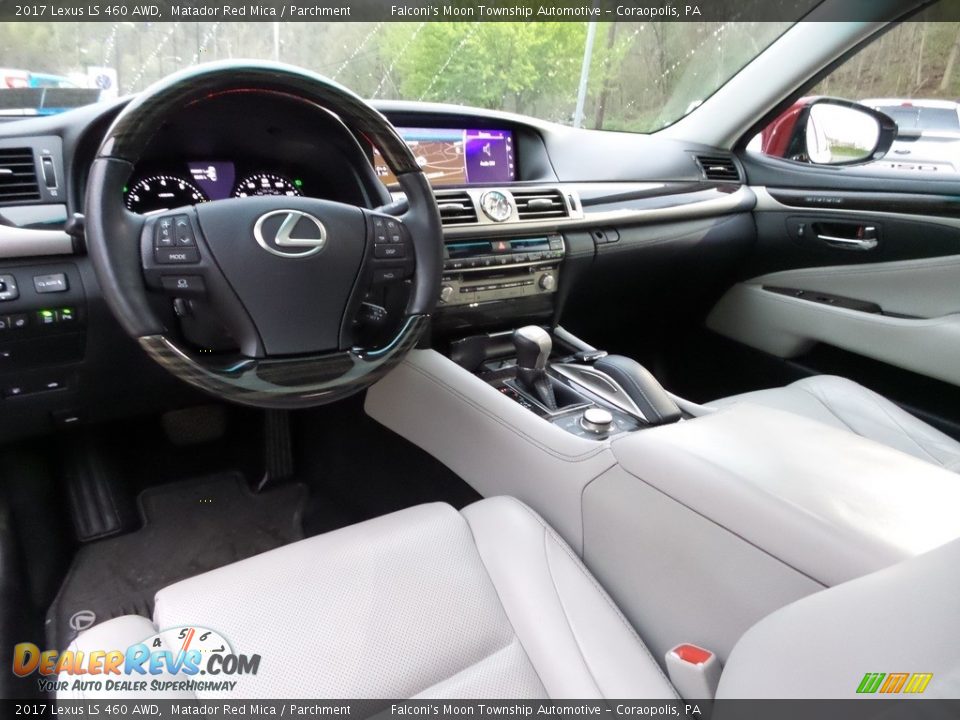 Parchment Interior - 2017 Lexus LS 460 AWD Photo #19