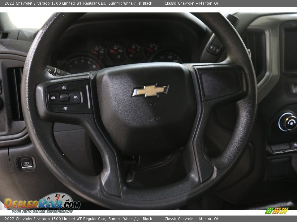 2022 Chevrolet Silverado 1500 Limited WT Regular Cab Steering Wheel Photo #7