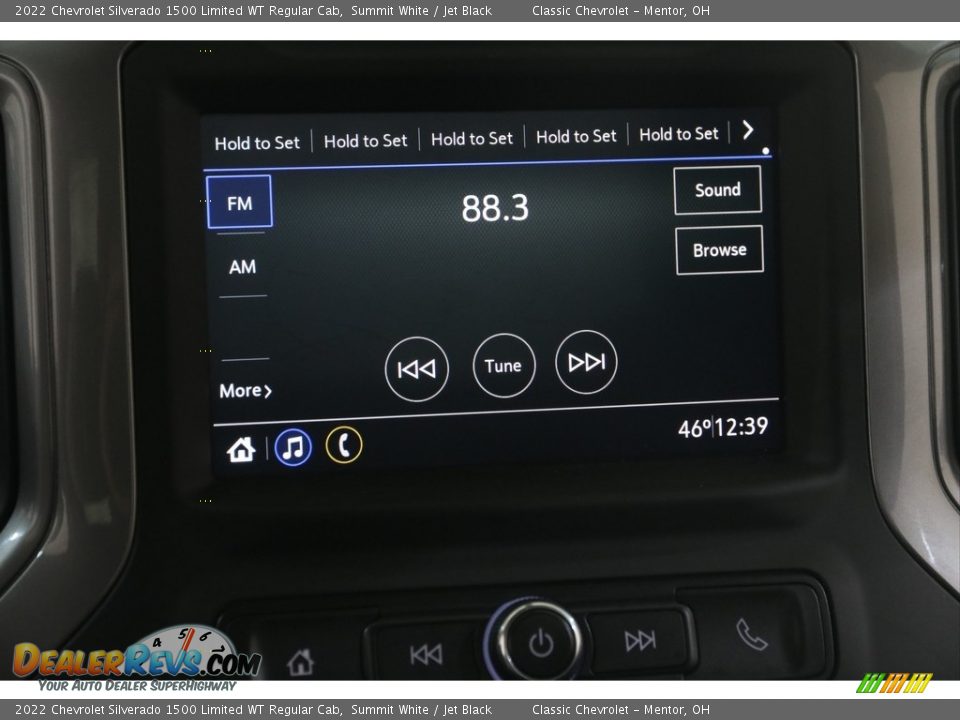 Audio System of 2022 Chevrolet Silverado 1500 Limited WT Regular Cab Photo #11