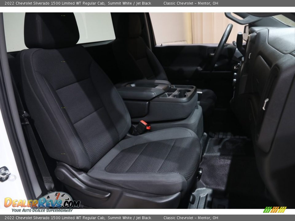Front Seat of 2022 Chevrolet Silverado 1500 Limited WT Regular Cab Photo #16
