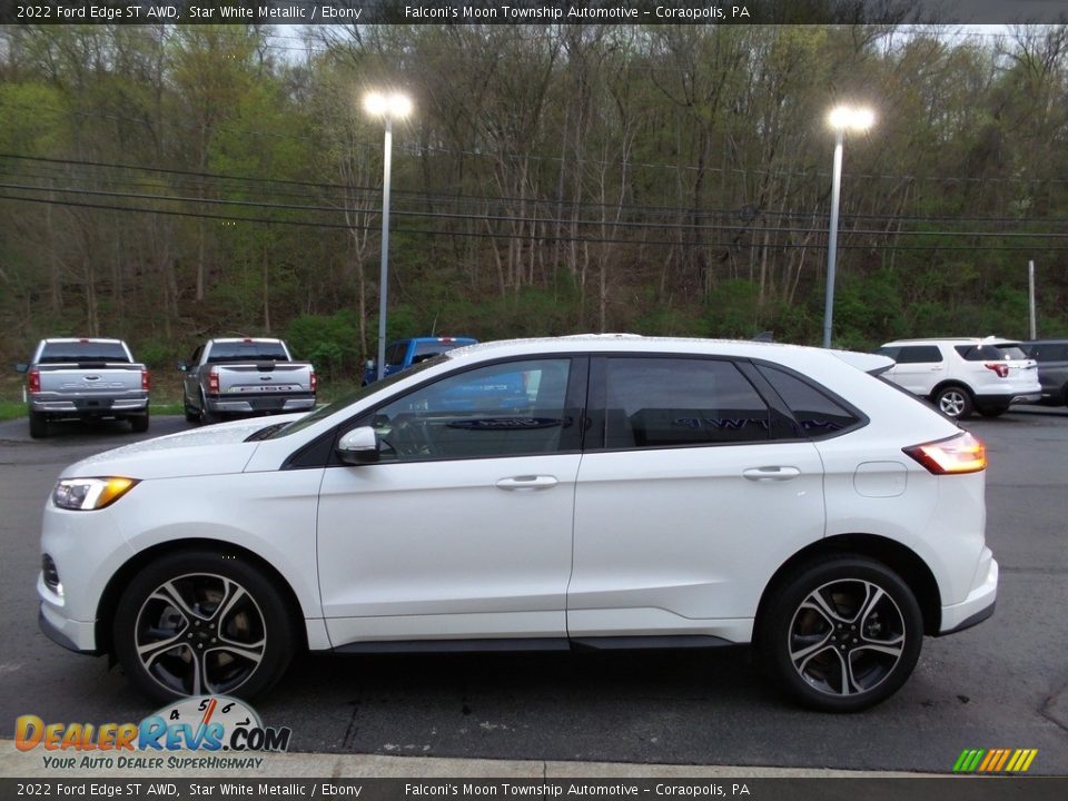 Star White Metallic 2022 Ford Edge ST AWD Photo #6