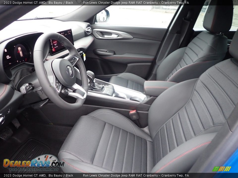 Black Interior - 2023 Dodge Hornet GT AWD Photo #14