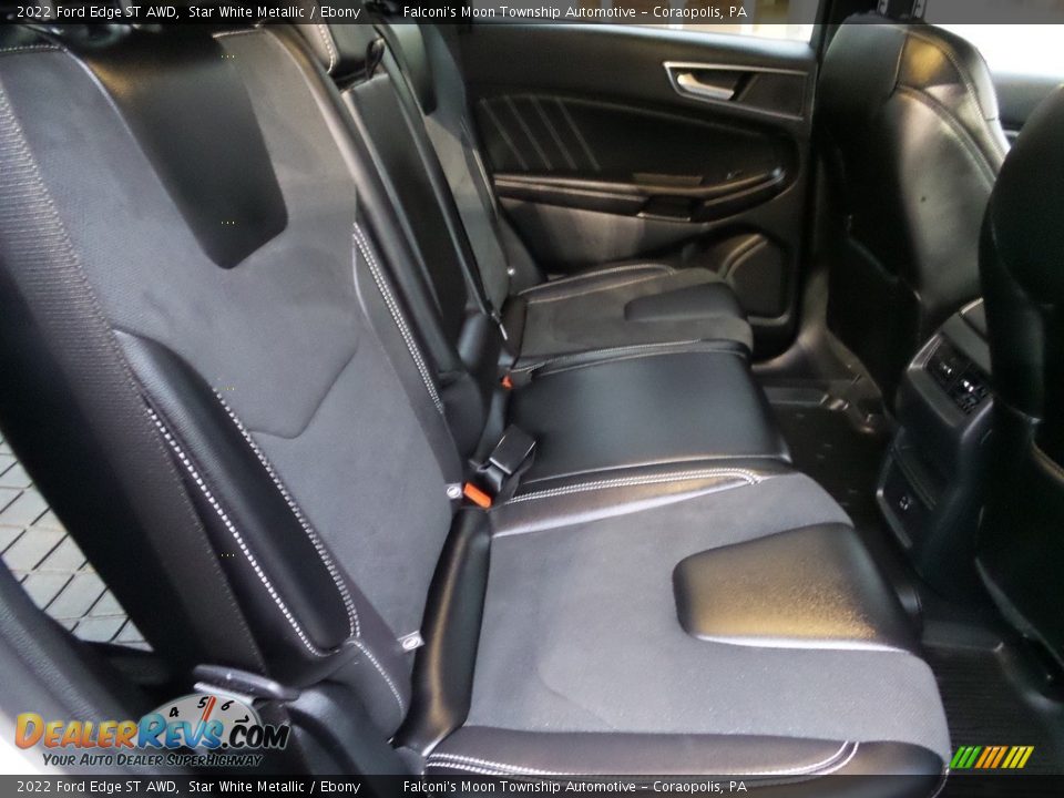 Rear Seat of 2022 Ford Edge ST AWD Photo #16
