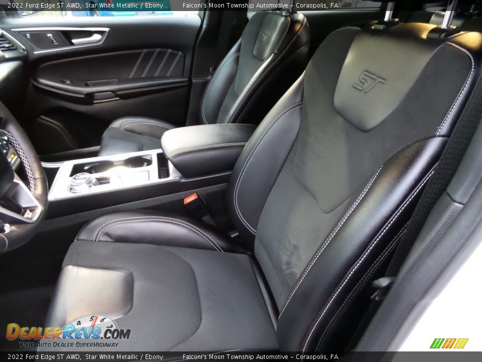 Front Seat of 2022 Ford Edge ST AWD Photo #17
