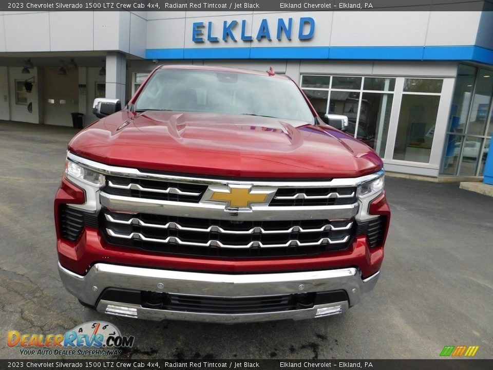 2023 Chevrolet Silverado 1500 LTZ Crew Cab 4x4 Radiant Red Tintcoat / Jet Black Photo #3