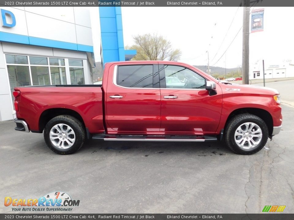 Radiant Red Tintcoat 2023 Chevrolet Silverado 1500 LTZ Crew Cab 4x4 Photo #6