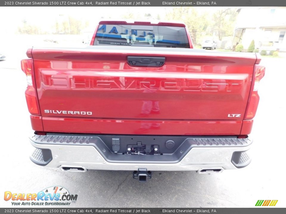 2023 Chevrolet Silverado 1500 LTZ Crew Cab 4x4 Radiant Red Tintcoat / Jet Black Photo #9