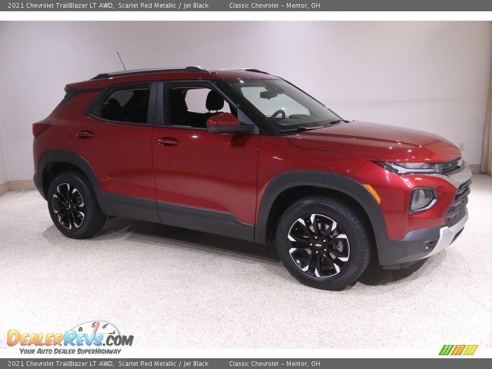 2021 Chevrolet TrailBlazer LT AWD Scarlet Red Metallic / Jet Black Photo #1