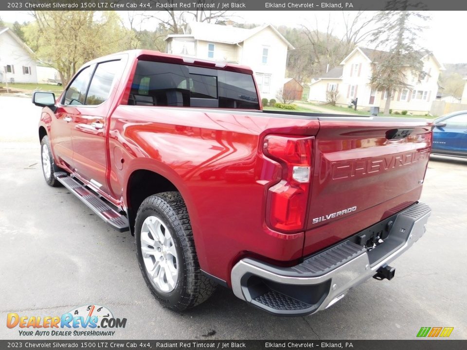 2023 Chevrolet Silverado 1500 LTZ Crew Cab 4x4 Radiant Red Tintcoat / Jet Black Photo #10