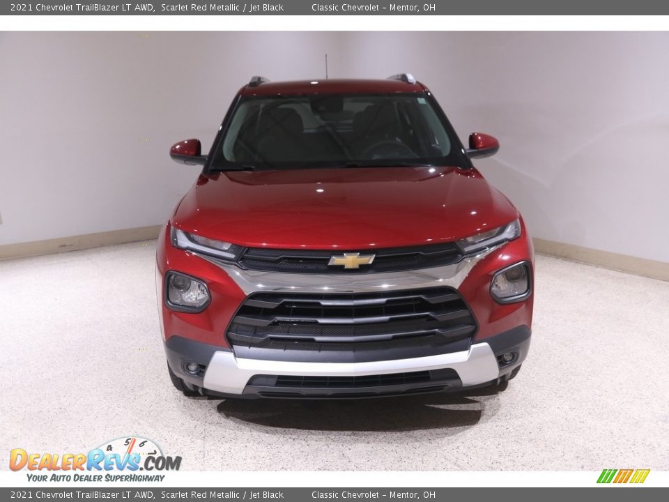 2021 Chevrolet TrailBlazer LT AWD Scarlet Red Metallic / Jet Black Photo #2