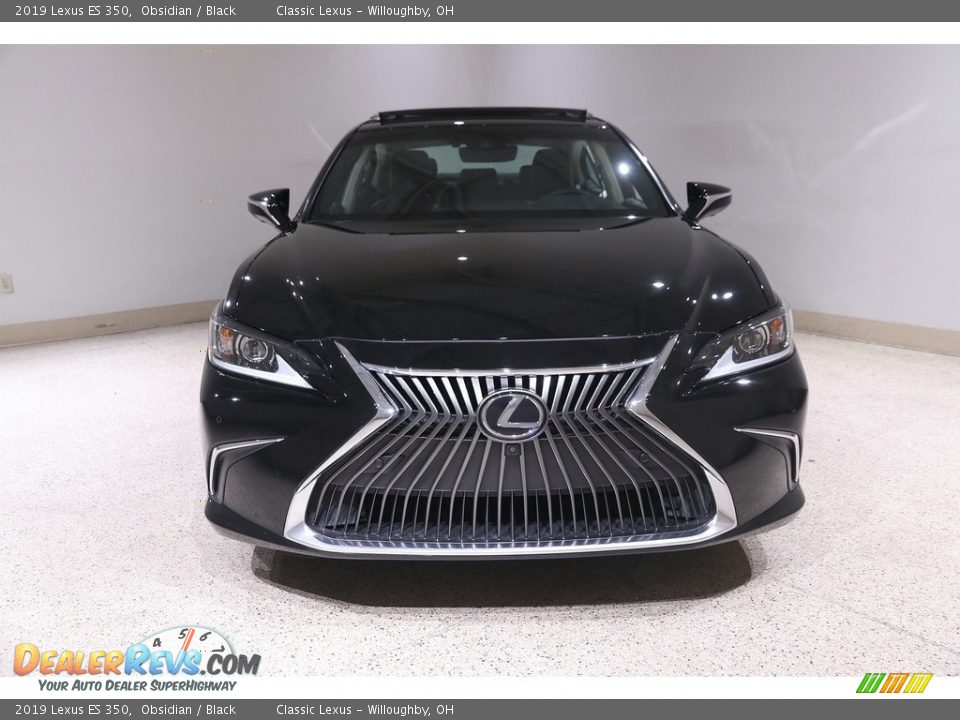 2019 Lexus ES 350 Obsidian / Black Photo #2