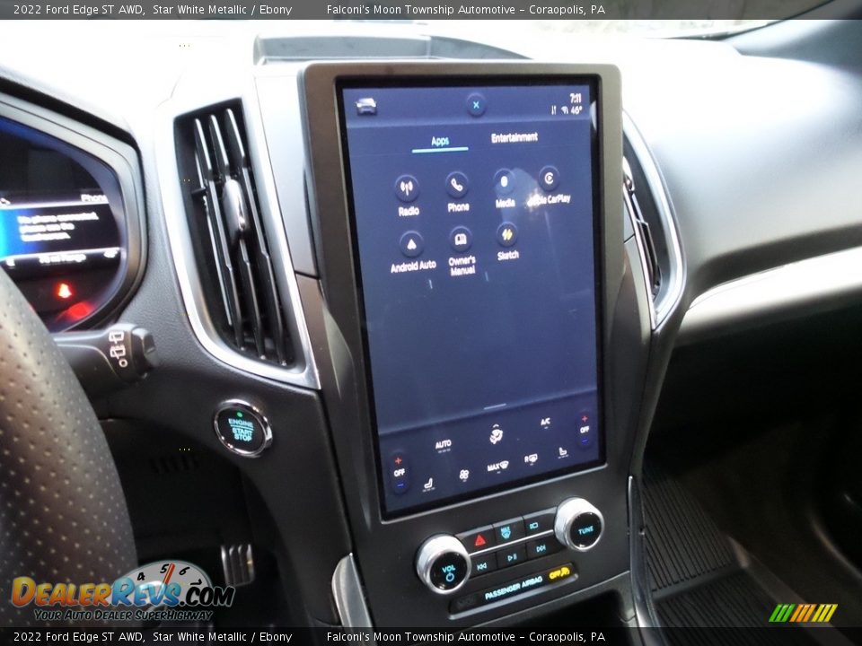 Controls of 2022 Ford Edge ST AWD Photo #26