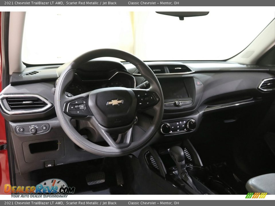 2021 Chevrolet TrailBlazer LT AWD Scarlet Red Metallic / Jet Black Photo #6