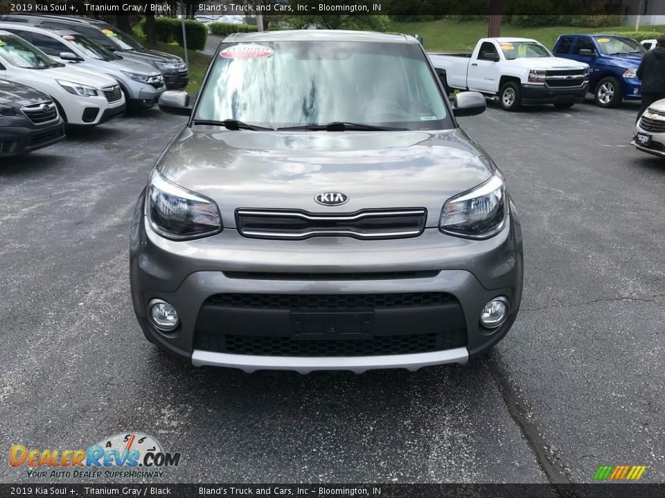 2019 Kia Soul + Titanium Gray / Black Photo #3