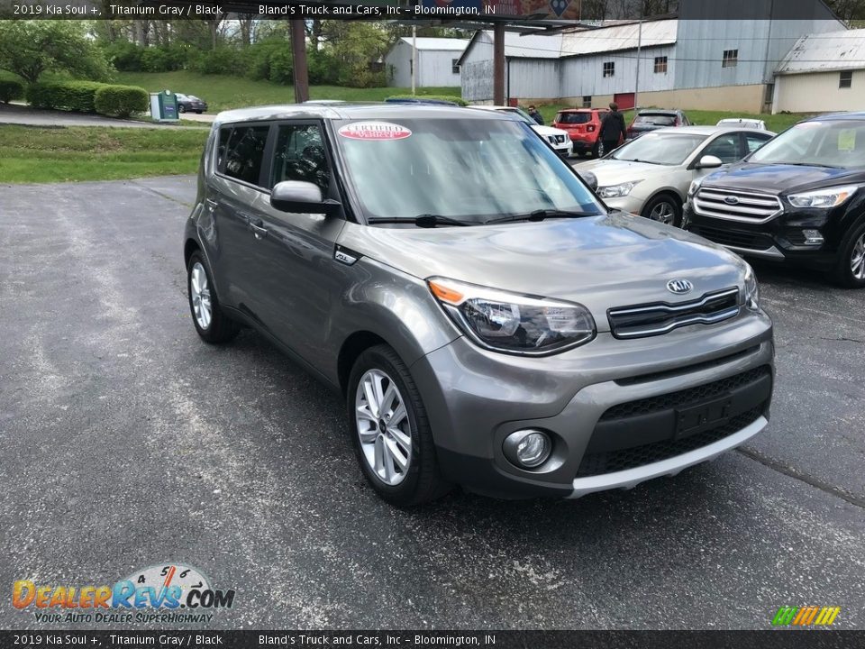 2019 Kia Soul + Titanium Gray / Black Photo #4