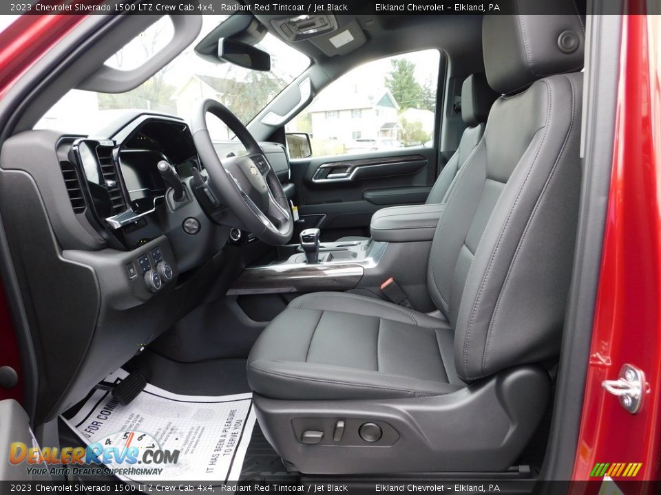 Front Seat of 2023 Chevrolet Silverado 1500 LTZ Crew Cab 4x4 Photo #22