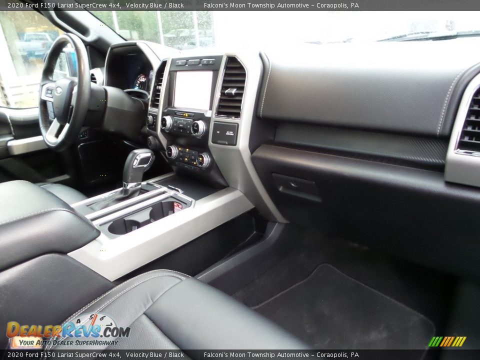 2020 Ford F150 Lariat SuperCrew 4x4 Velocity Blue / Black Photo #11