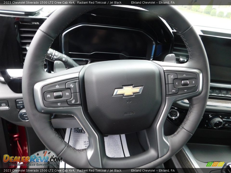 2023 Chevrolet Silverado 1500 LTZ Crew Cab 4x4 Steering Wheel Photo #25