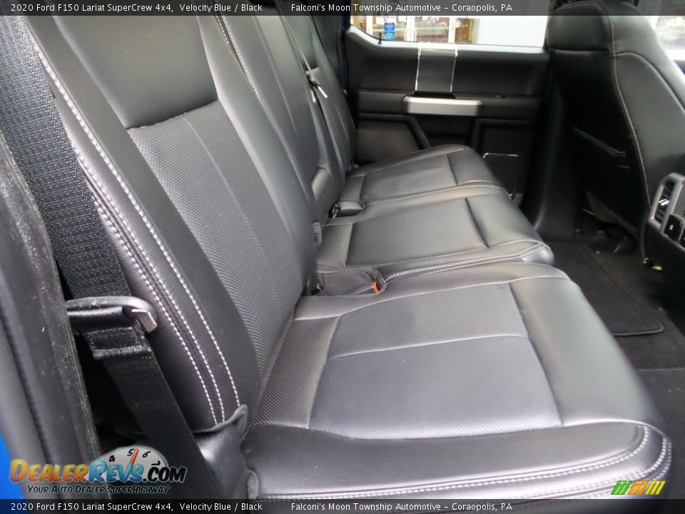 2020 Ford F150 Lariat SuperCrew 4x4 Velocity Blue / Black Photo #15