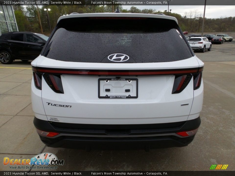 2023 Hyundai Tucson SEL AWD Serenity White / Black Photo #3